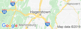 Hagerstown map